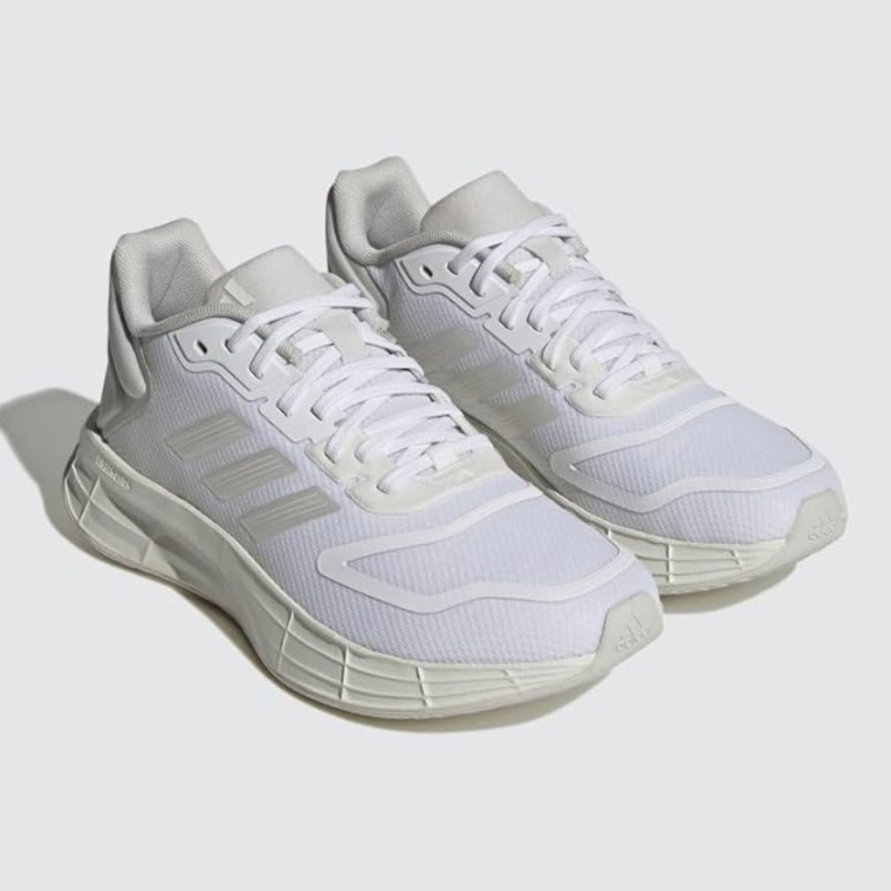 Adidas Women's Duramo Sl 2.0 Running Shoe in White/Zero Metallic/Grey